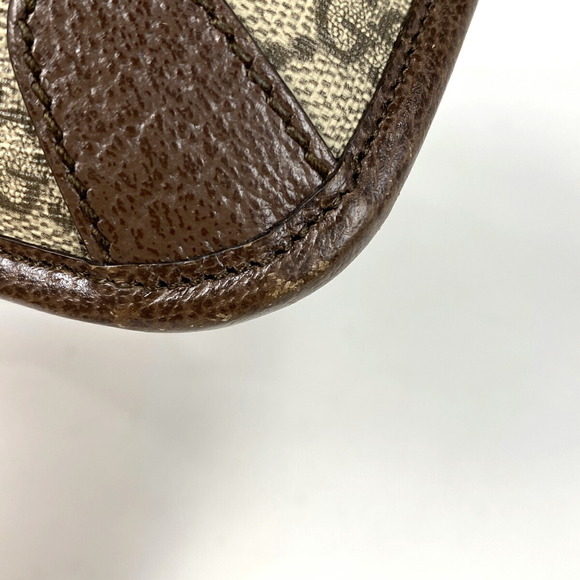 Gucci Ophidia Belt Bag Waist Sherry Web GG Supreme Beige Brown - Picture 3 of 9